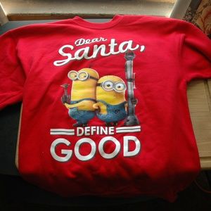 minions sweatshirt new size small